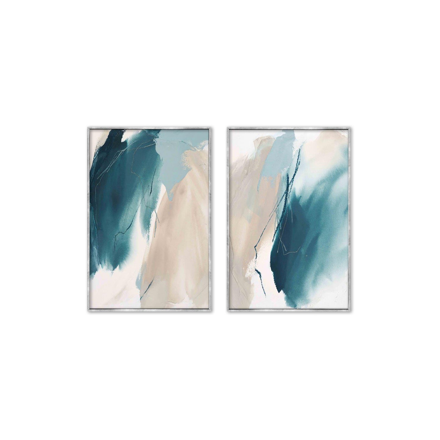 Coastal Cliffs Diptych